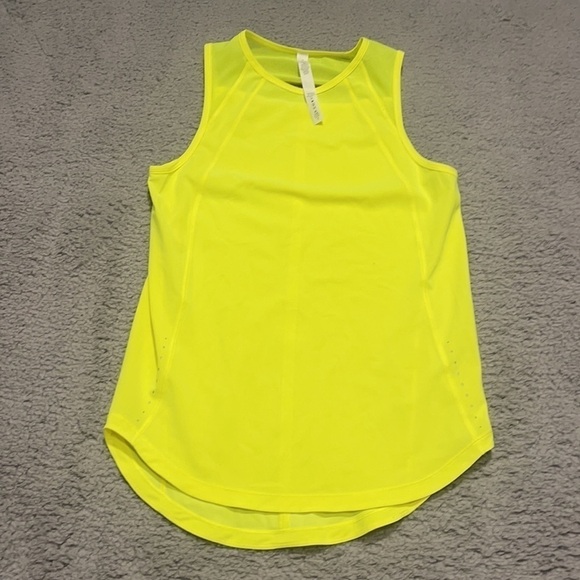 Lululemon Sculpt Tank Top highlights yellow size 4 - Picture 2 of 6